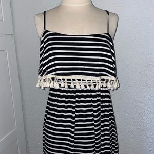 long striped summer dress